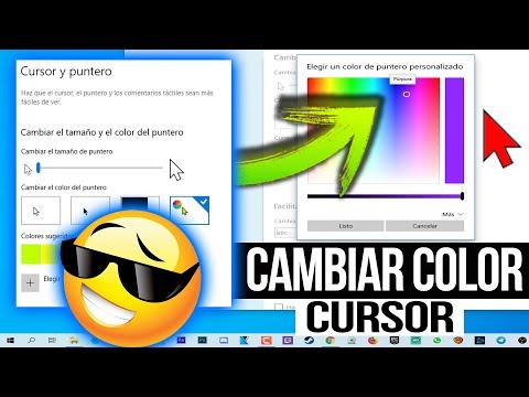 Video: Cómo Cambiar El Color Del Cursor