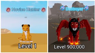 How to level up fast in Animal Simulator!! Roblox