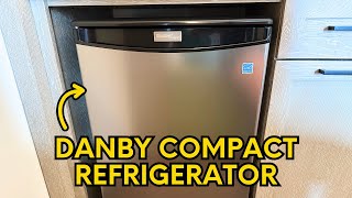 Danby 4.4 cu. ft. Stainless Steel Compact Fridge Closer Look