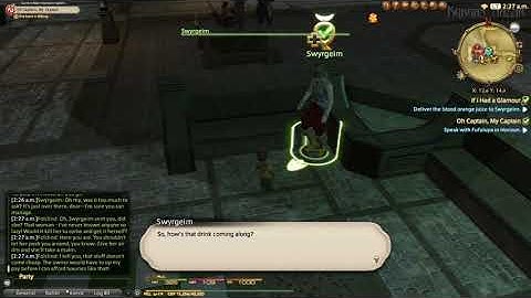 FFXIV - If I Had a Glamour (glamour quest)