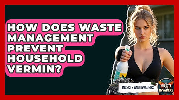 How Does Waste Management Prevent Household Vermin? - Insects and Invaders