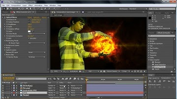 Fireball in Hand - Adobe After Effects Tutorial