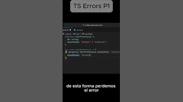 Typescript Error + Solución Part 1 #typescript  #error  #programming  #javascript  #tutorial1minuto