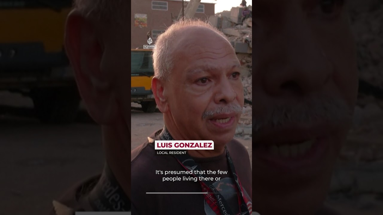 Desperate families search for missing loved ones in Venezuela | AJ #shorts