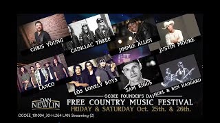 Attorney Dan Newlin and the City of Ocoee announce the biggest free country concert ever!