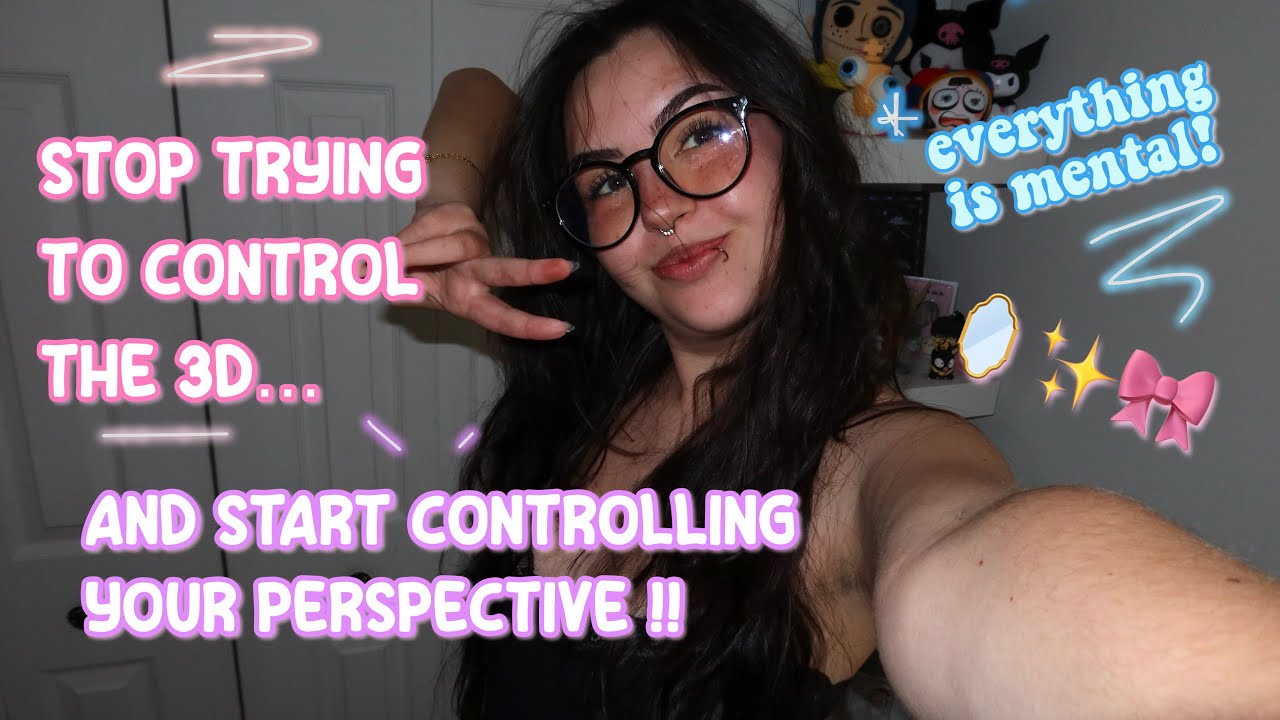 focus on YOUR THOUGHTS, not micromanaging the 3D !! (law of assumption)