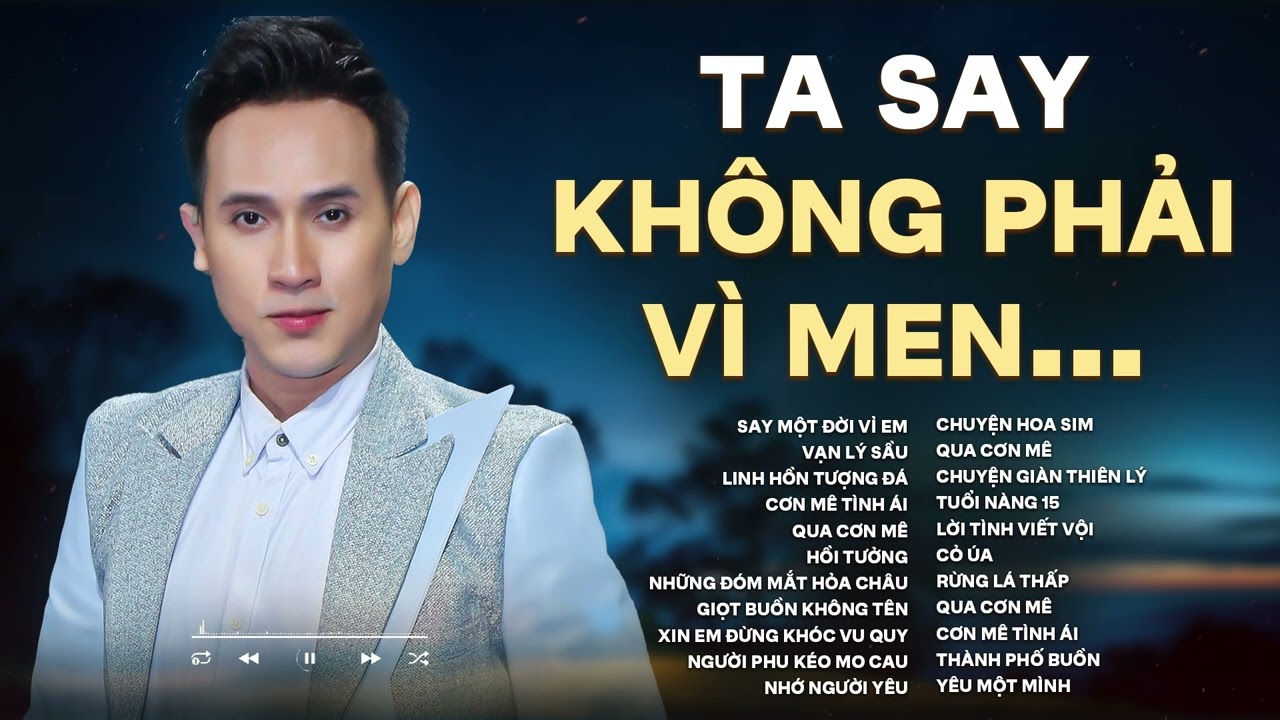 TA SAY KHÔNG PHẢI VÌ MEN...| VẠN LÝ SẦU, SAY MỘT ĐỜI VÌ EM | NHẠC AI HOT NHẤT HIỆN NAY