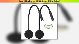 Tokili Flexible Gooseneck Lamp Bedside Switch Reading Light Wall Decor Night Sconces Indirect