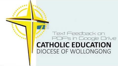 Text Based Feedback on PDF