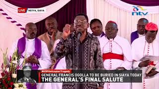 James Orengo: We've mourned many heroes from Nyanza, today we're mourning General Ogolla