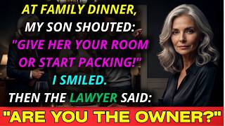 Information At Dinner, My Son Shouted: Either You Give My Wife Your Room Or Start Packing! News