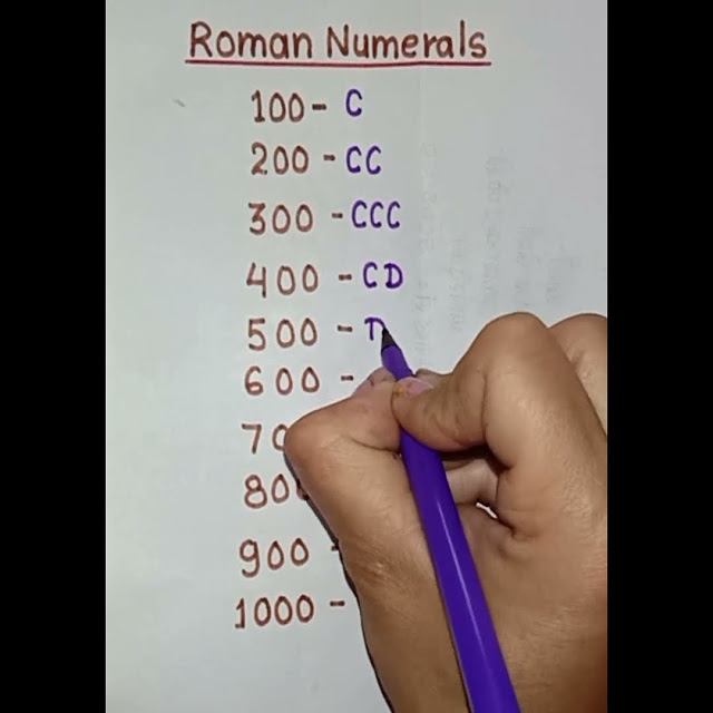 roman-numbers-100-to-1000-roman-numerals-100-se-1000-tak-maths