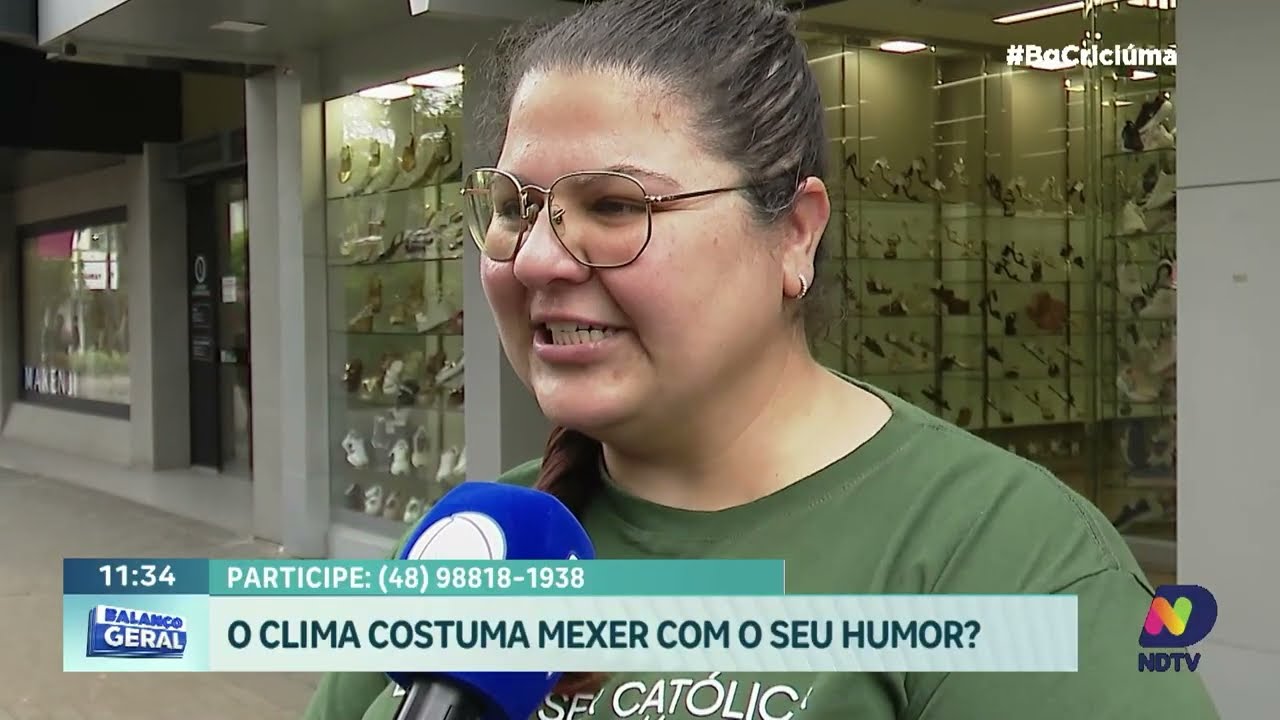 Clima e humor: como os criciumenses reagem as diferentes temperaturas