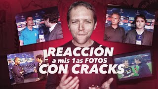  REACCIONANDO a mis 1as FOTOS CON CRACKS: CRISTIANO RONALDO, PEP, MOURINHO...  | Vlog 118