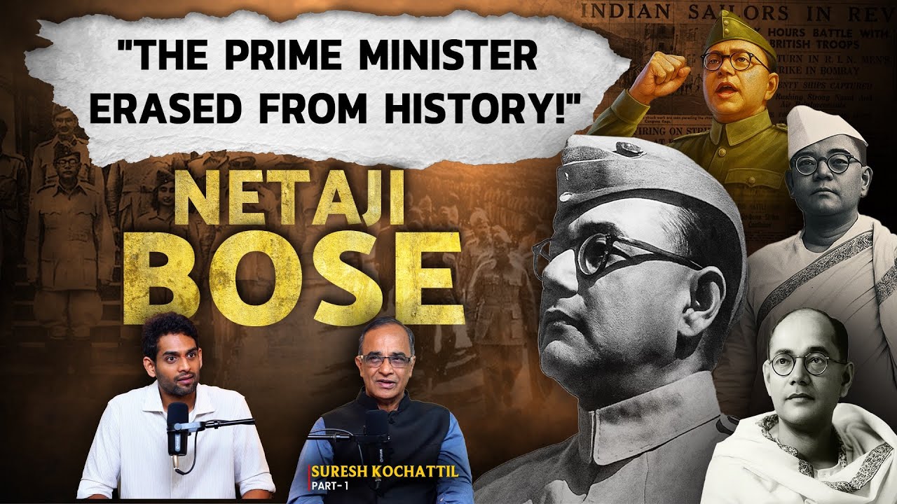 ⚔️Netaji vs Gandhi: Undisclosed Truth of Subhas Chandra Bose by Suresh Kochattil | Sudheer Talks