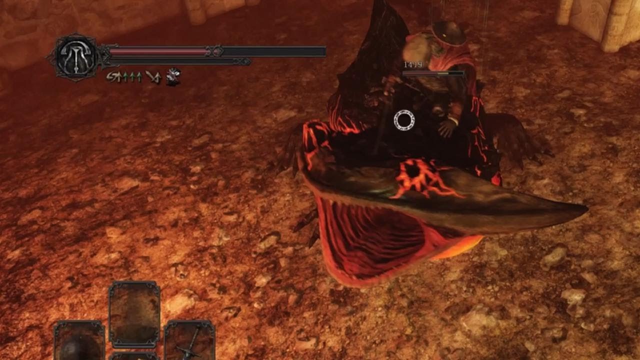 How to get to the bottom of Cardinal Tower (no damage) [Dark Souls 2]