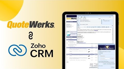 QuoteWerks and Zoho CRM Integration Video