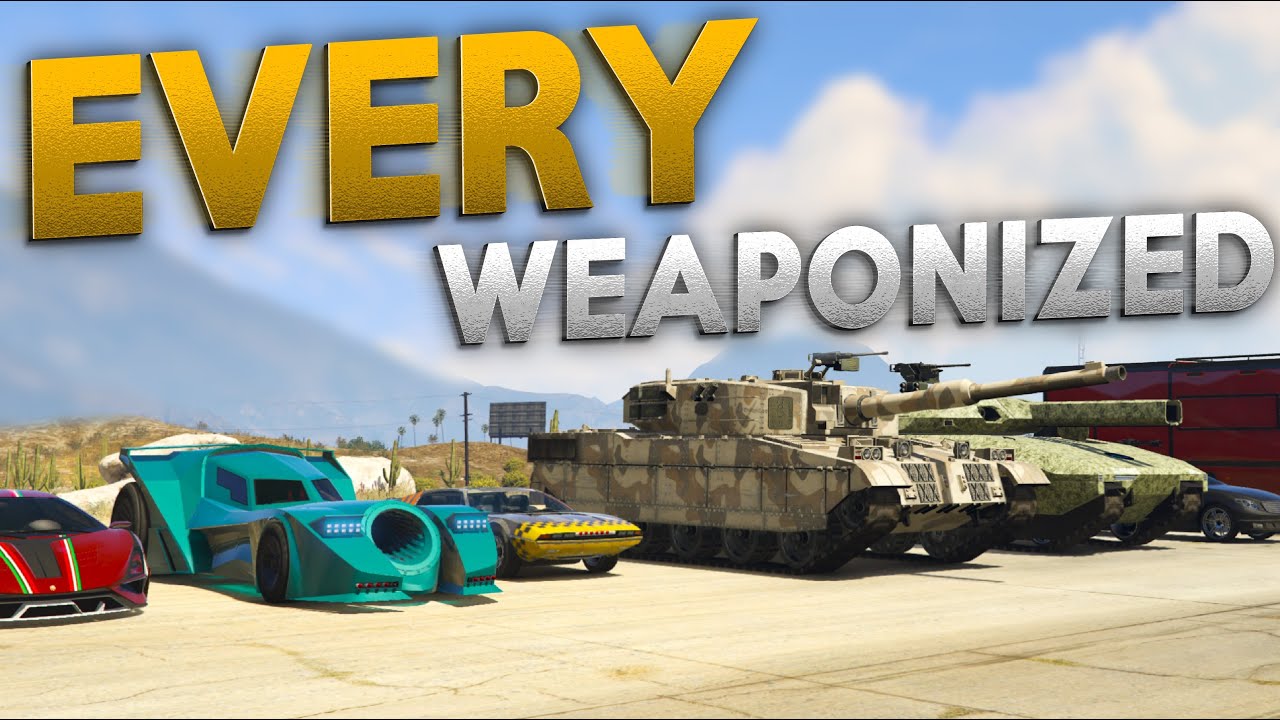 All Weaponized Vehicles in GTA Online | COMPLETE LIST!
