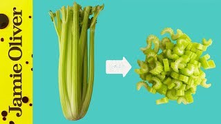 How To Cut Celery | 1 Minute Tips | Gennaro Contaldo