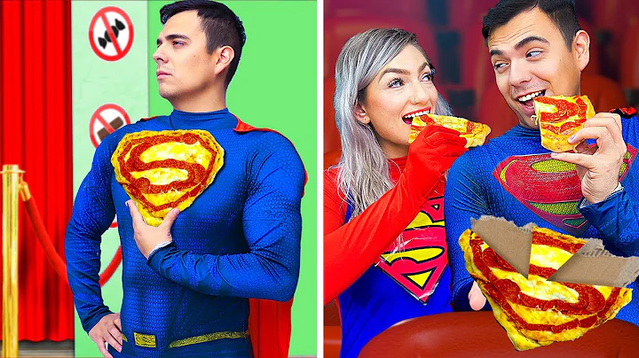 10 WAYS TO SNEAK SUPERHEROES INTO THE MOVIE | BY CRAFTY HACKS