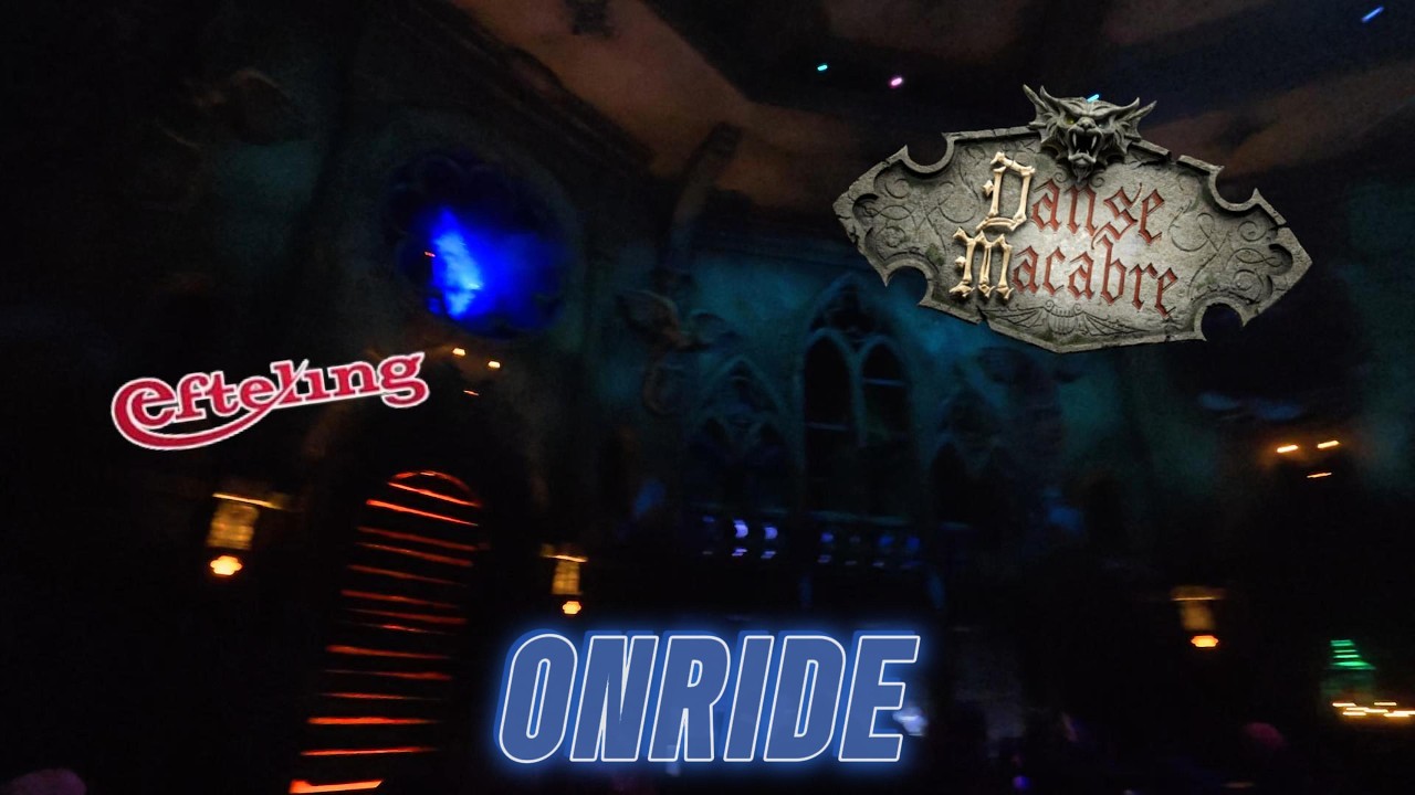 einer der BESTEN DARK RIDES - Danse Macabre - Efteling