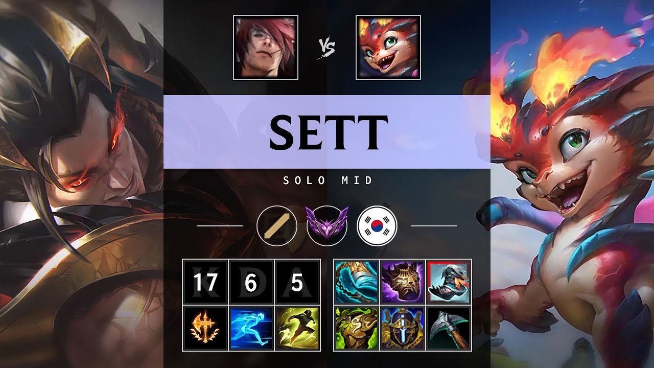 Sett Mid vs Smolder - KR Master Patch 25.20