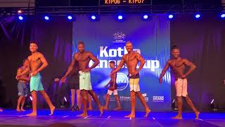 2021 Kotka Fitness Cup men’s physique -182 cm ensimmäinen vertailu @nordicfitnessexpo