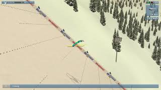 Deluxe Ski Jump 4 | New World record Rysy HS700 (882m landed) screenshot 5