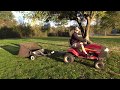 Ramasse Herbe Pour Micro Tracteur