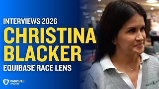 Christina Blacker at the NHC Talking about Equibase Race Lens