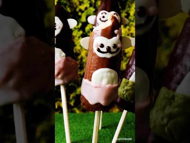 【夏祭り】好きな人と食べる予定（予定）🐵#shorts #夏 #お祭り #屋台グルメ #チョコバナナ #恋愛成就