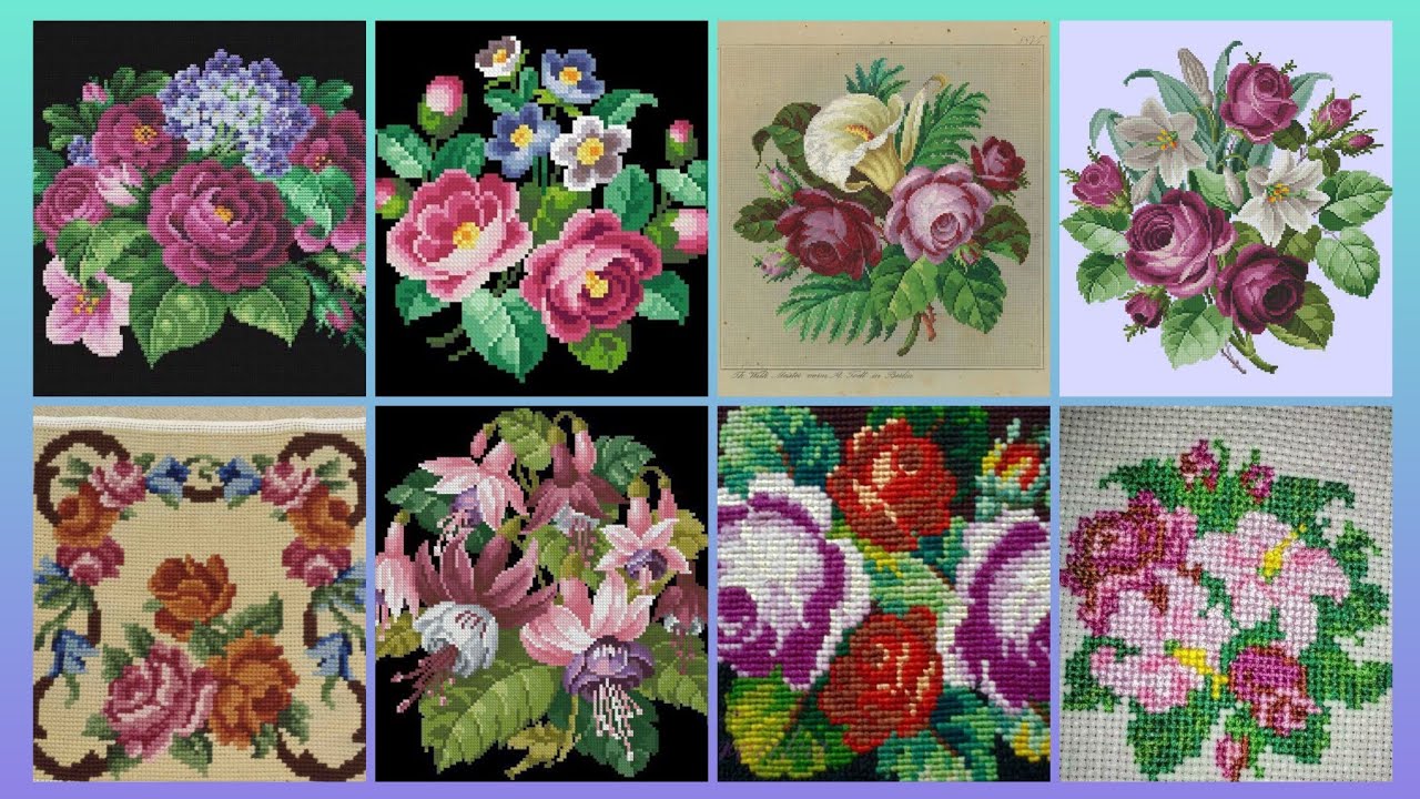 #1 Потрясающие и элегантные схемы для вышивки крестом/идеи дизайна вышивки чарсути. Вышивка ручно...
