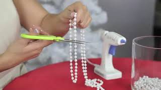 How to String Beads on a Christmas Tree