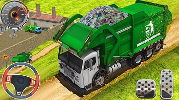 Offroad Garbage Truck: Dump Truck Driving Games - Best New Android Gameplay
