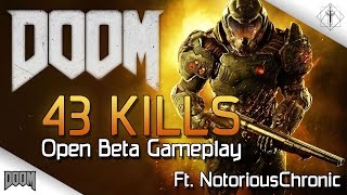 DooM Open Beta Gameplay 43 kills