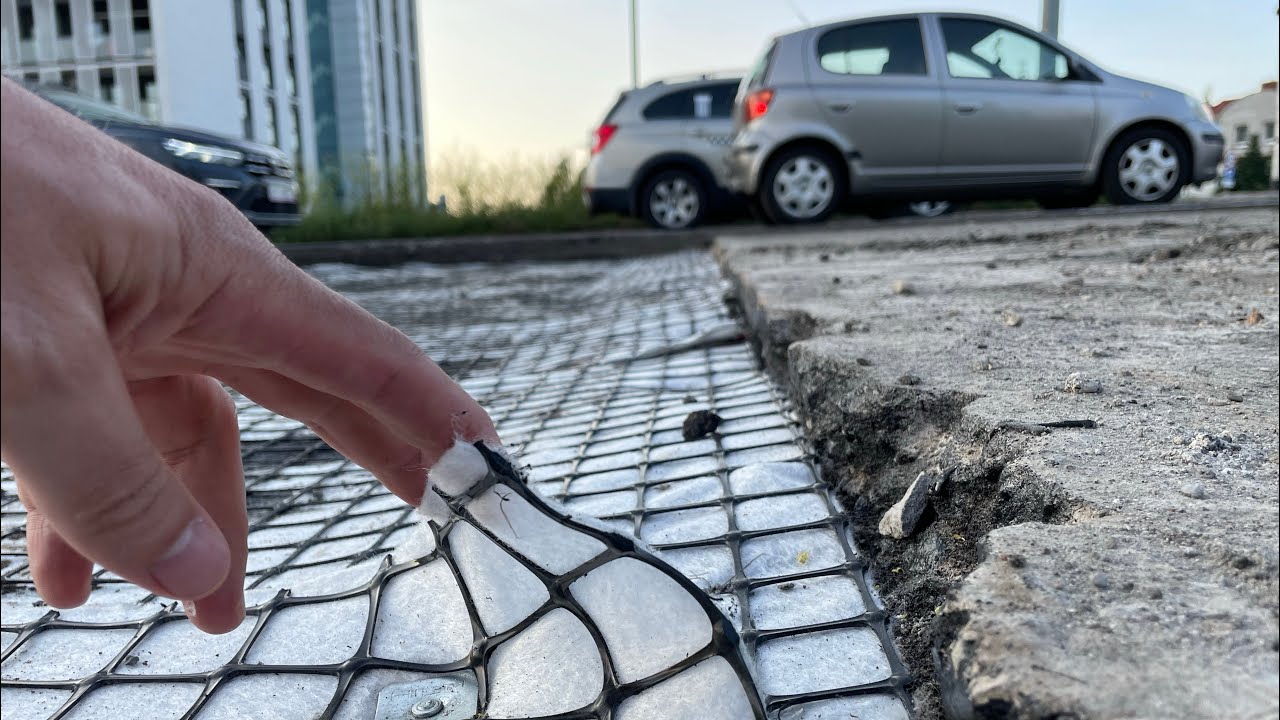 Как в Польше АСФАЛЬТИРУЮТ дороги? Посмотри и увидишь.Познань