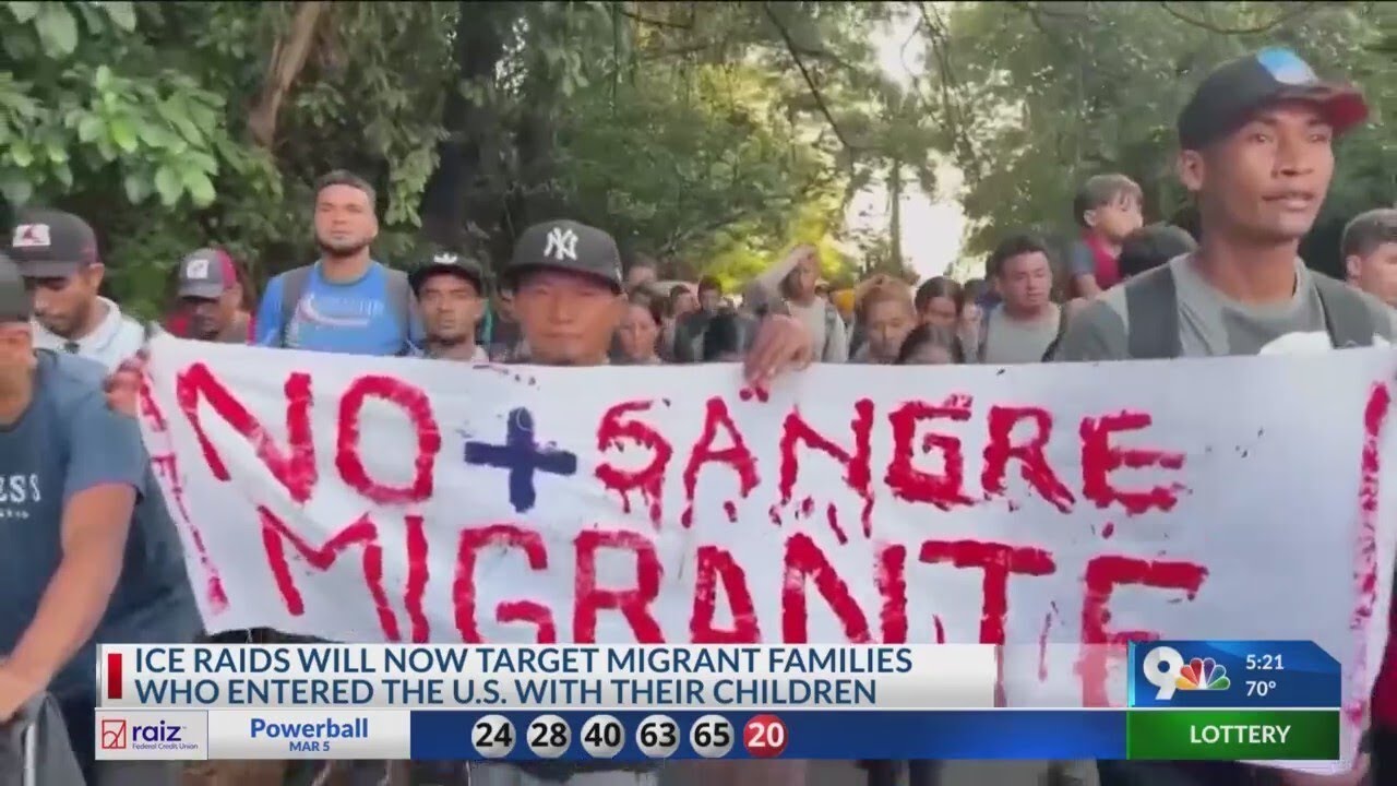 ICE raids now target migrant families with children - YouTube