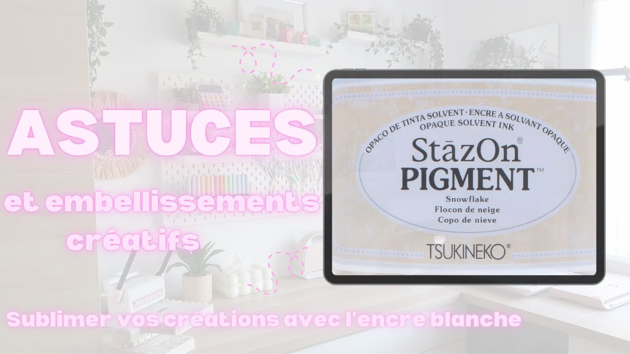 Sublimer vos créations avec l'encre blanche : Astuces et embellissements créatifs ✨#astuce #diy