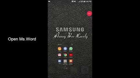 MS Office 2010 | Free Tutorial for Beginners on Android Mobile | Part 8