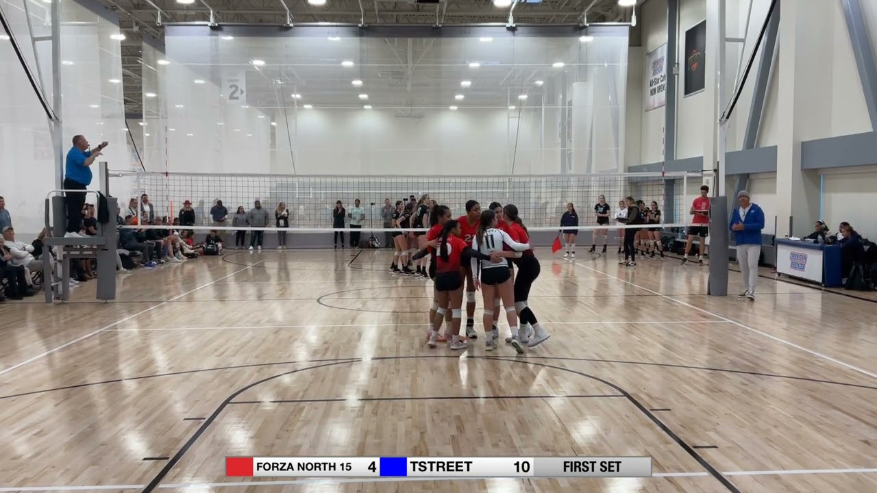 FORZA NORTH 15 1’s VS TSTREET 1-20-24 F1N Won 1st Set