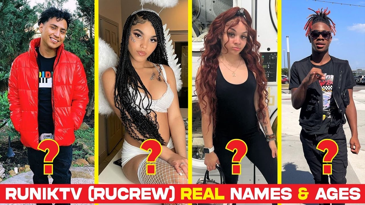 Runiktv (Rucrew) Members Oldest to Youngest 2022 YouTube