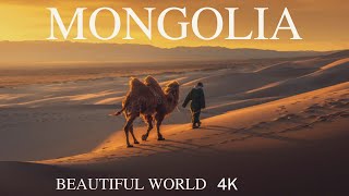Mongolia 4K Nature Relaxation Film   Meditation Relaxing Music   Amazing Nature