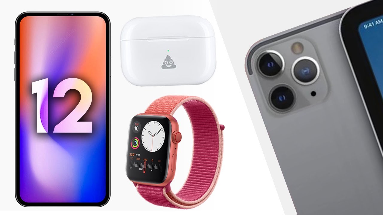iPad Pro 2020, AirPods Emoji Engraving, RED Apple Watch Series 5! YouTube
