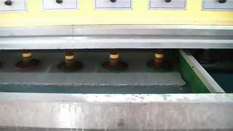Automatic granite polishing machine.mp4