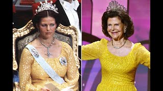 Royal Déjà Vu Queen Silvias Stunning Dior Gown Reprise