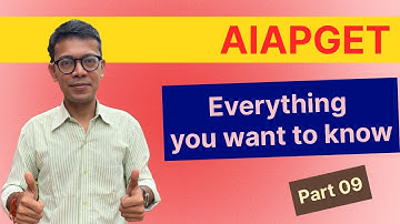 Aiapget - your doubts my answers part 09
