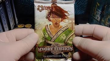 Legend of the Five Rings L5R CCG - Ivory Edition ENG booster pack opening