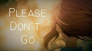 Koe No Katachi - Please Don't Go
