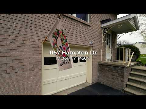 1167 Hampton Dr, Victor, NY home video tour