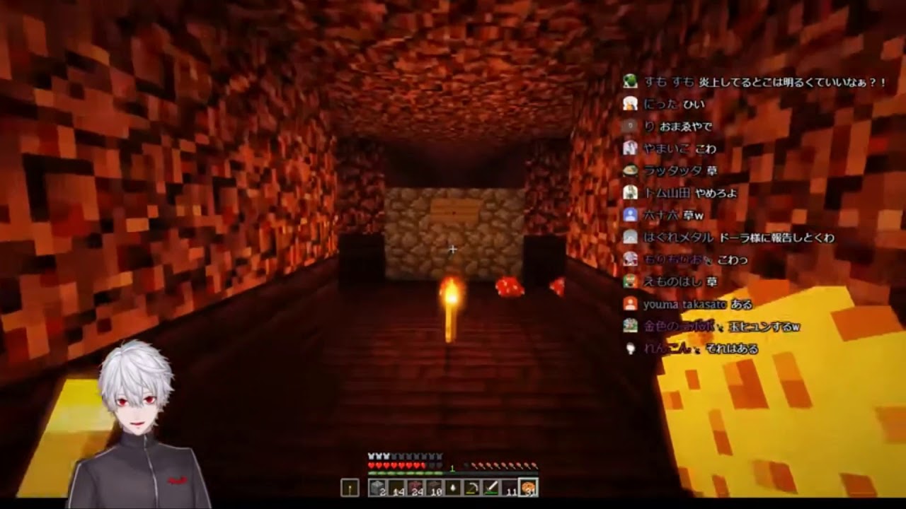 桜第一惑星の文明に触れる葛葉【Minecraft】